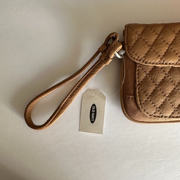 Old Navy Tan Wristlet/Wallet NEW - Picture 7 of 11